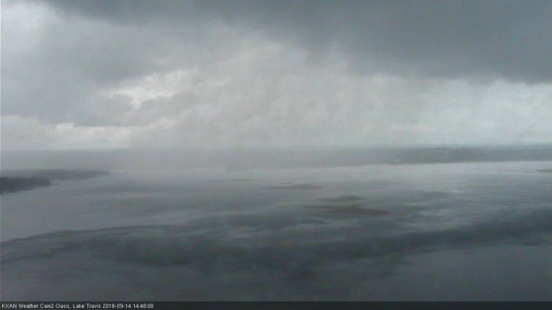 Lake Travis webcam, September 14, 2018 1:50 PM CT