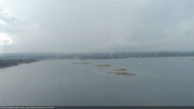Lake Travis webcam, September 14, 2018 2:40 PM CT