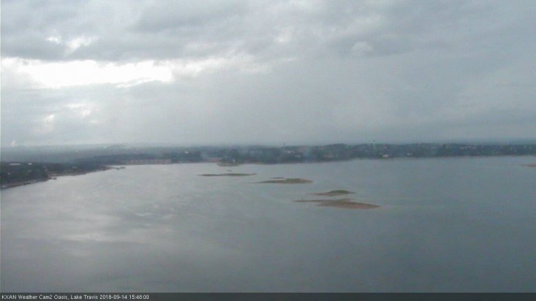 Lake Travis webcam, September 14, 2018 2:50 PM CT