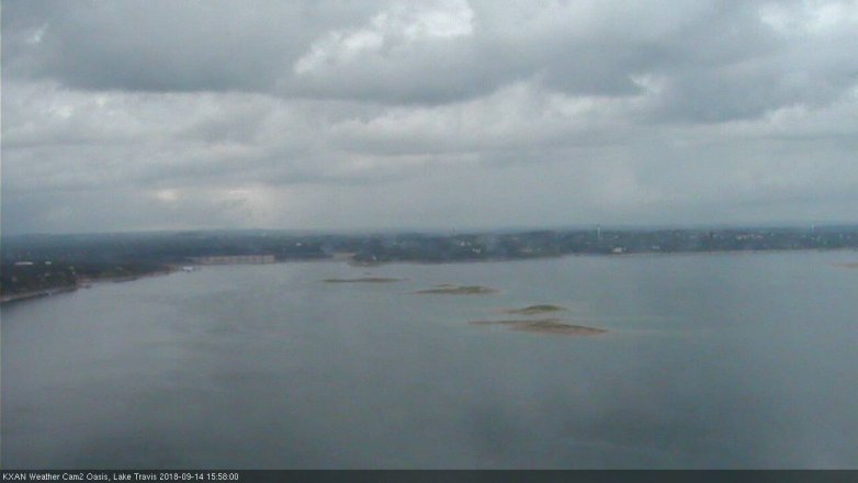 Lake Travis webcam, September 14, 2018 3:00 PM CT