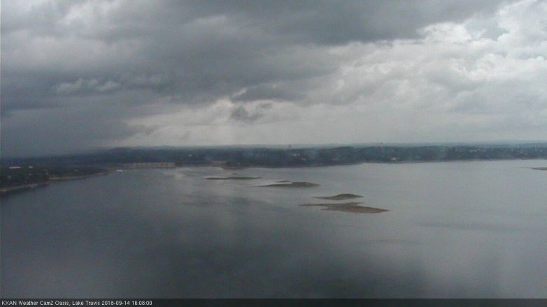 Lake Travis webcam, September 14, 2018 3:10 PM CT