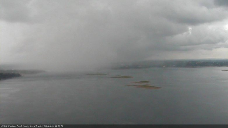 Lake Travis webcam, September 14, 2018 3:30 PM CT