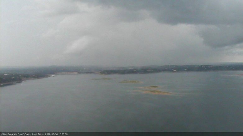 Lake Travis webcam, September 14, 2018 3:35 PM CT