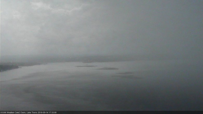 Lake Travis webcam, September 14, 2018 4:35 PM CT