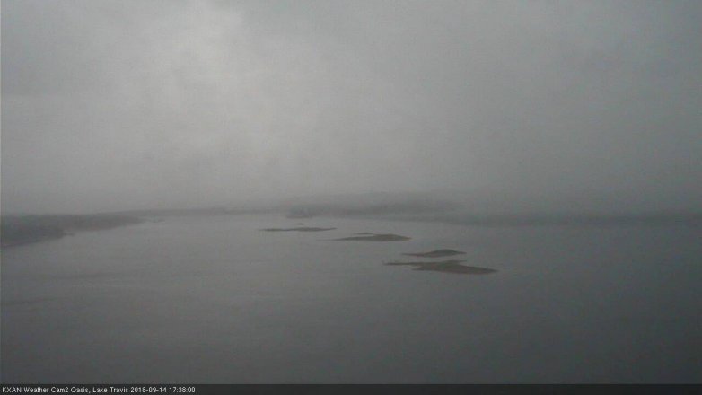 Lake Travis webcam, September 14, 2018 4:40 PM CT
