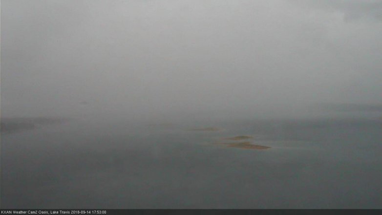 Lake Travis webcam, September 14, 2018 4:55 PM CT