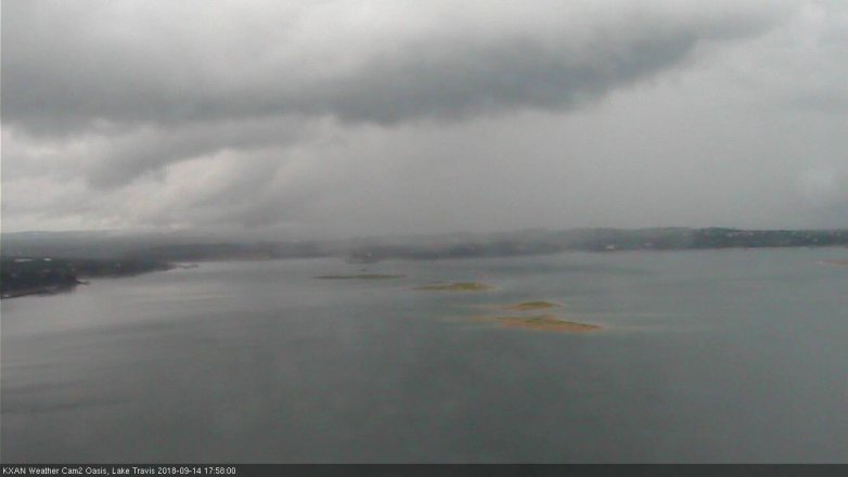 Lake Travis webcam, September 14, 2018 5:00 PM CT