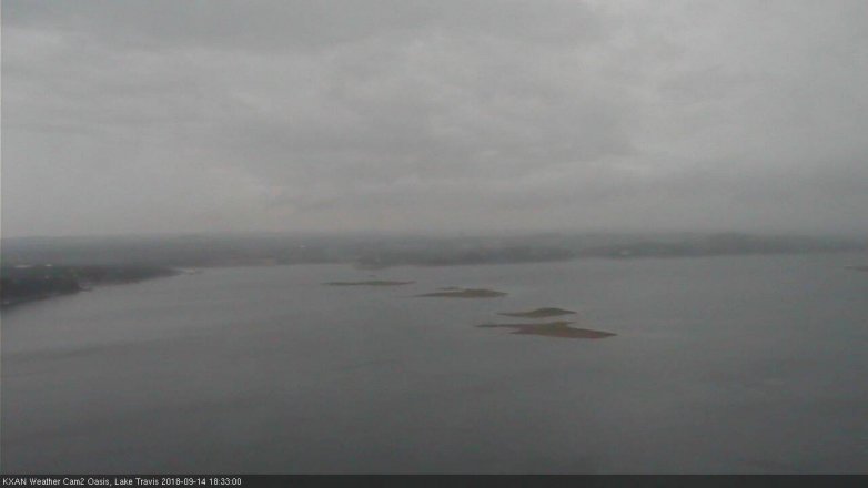 Lake Travis webcam, September 14, 2018 5:35 PM CT