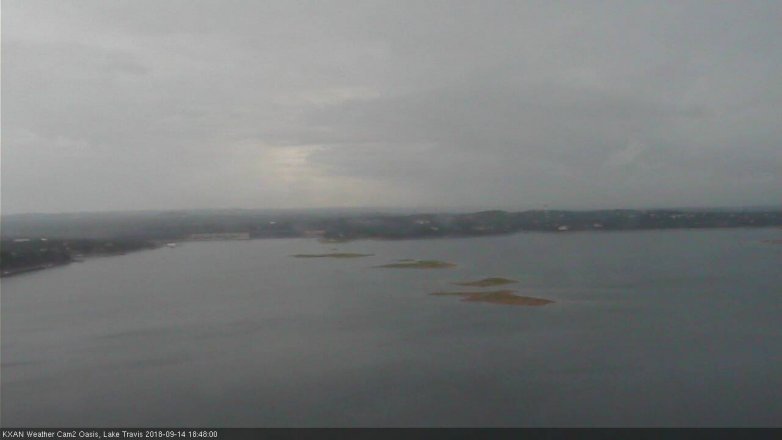 Lake Travis webcam, September 14, 2018 5:50 PM CT