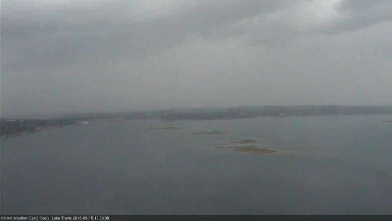 Lake Travis webcam, September 15, 2018 11:25 AM CT
