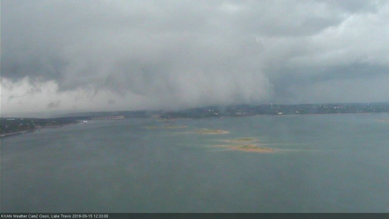 Lake Travis webcam, September 15, 2018 11:35 AM CT
