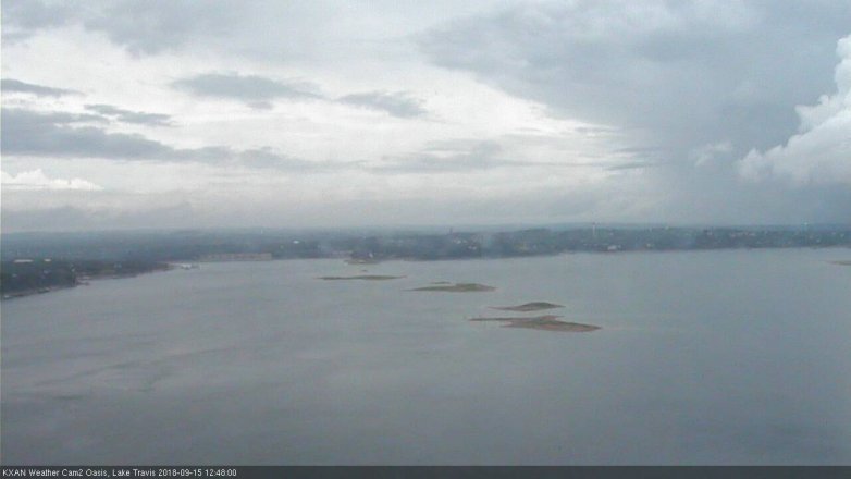 Lake Travis webcam, September 15, 2018 11:50 AM CT