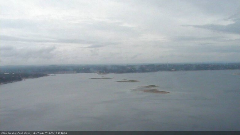 Lake Travis webcam, September 15, 2018 12:20 PM CT