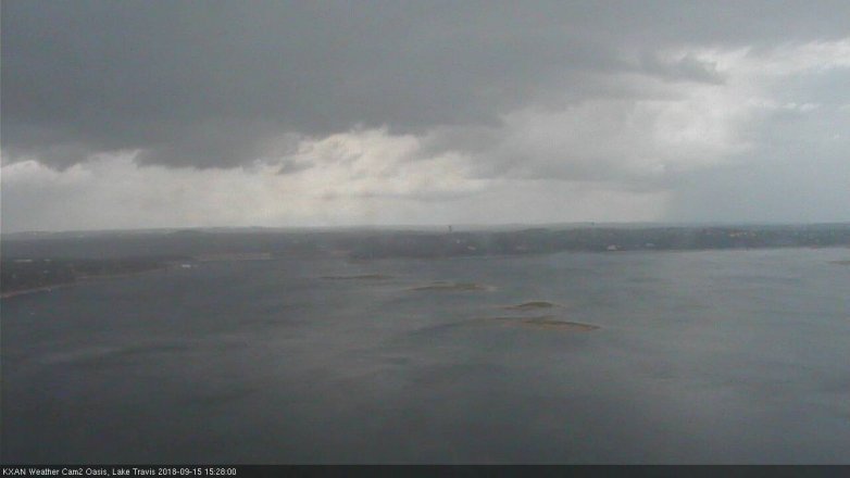 Lake Travis webcam, September 15, 2018 2:30 PM CT