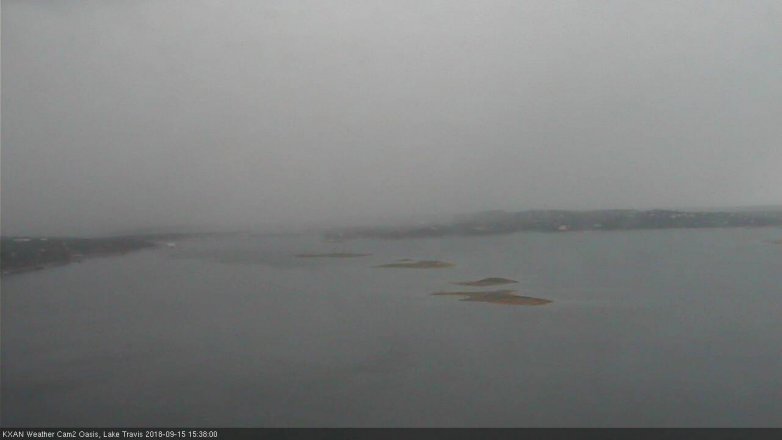 Lake Travis webcam, September 15, 2018 2:40 PM CT