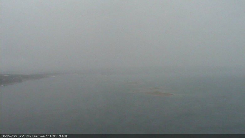 Lake Travis webcam, September 15, 2018 3:00 PM CT
