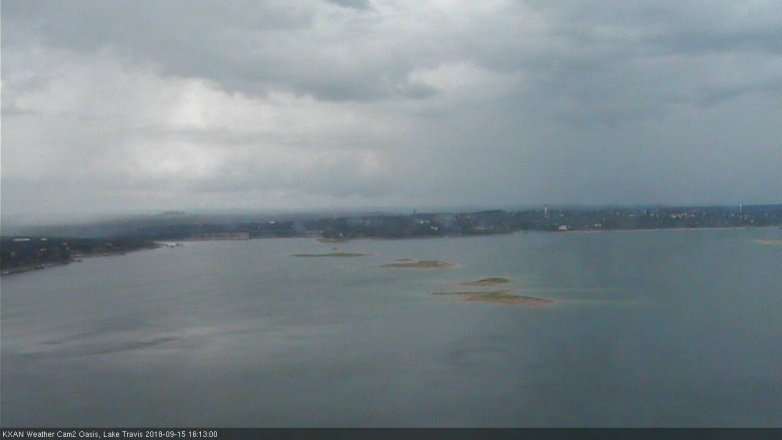 Lake Travis webcam, September 15, 2018 3:15 PM CT