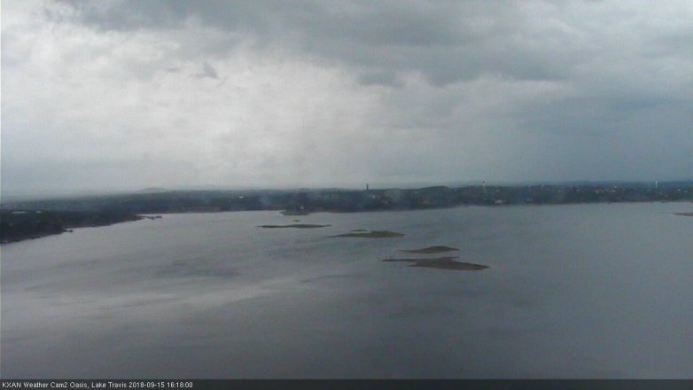 Lake Travis webcam, September 15, 2018 3:20 PM CT