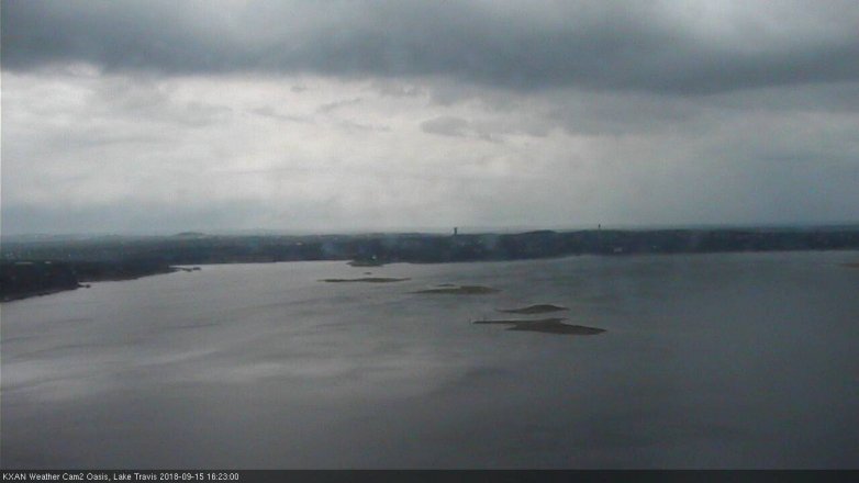 Lake Travis webcam, September 15, 2018 3:25 PM CT