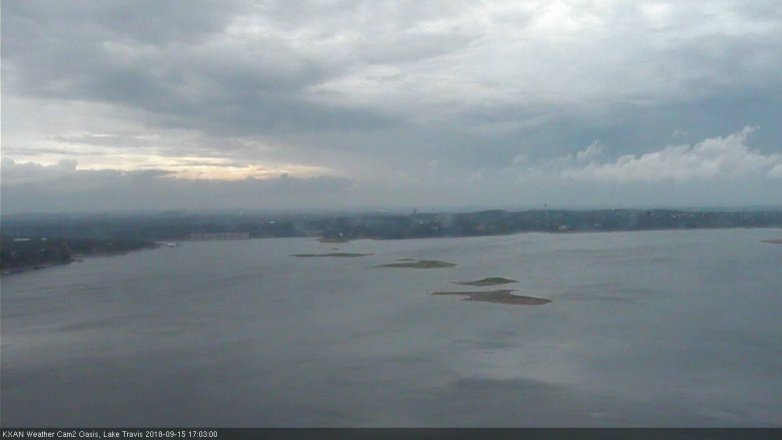 Lake Travis webcam, September 15, 2018 4:05 PM CT