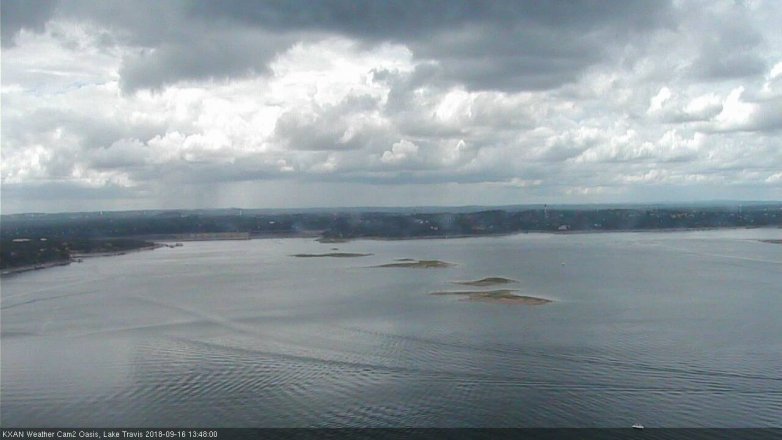Lake Travis webcam, September 16, 2018 12:50 PM CT
