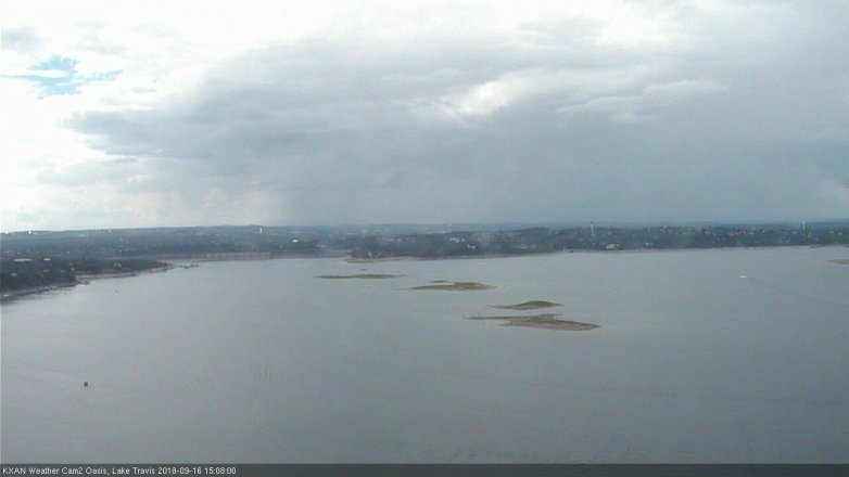 Lake Travis webcam, September 16, 2018 2:10 PM CT