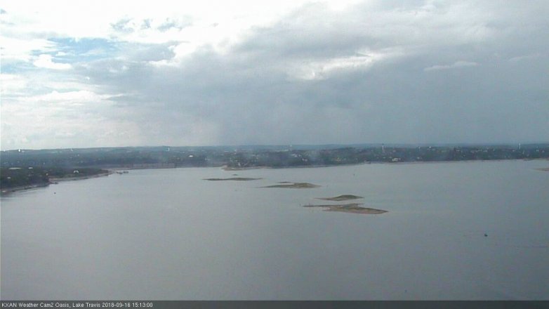 Lake Travis webcam, September 16, 2018 2:15 PM CT