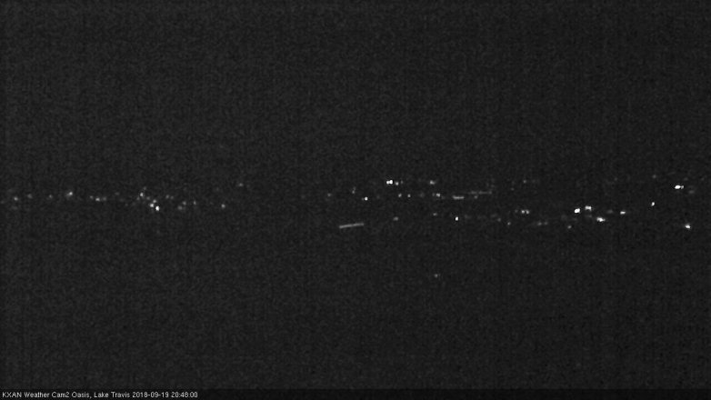 Lake Travis webcam, September 19, 2018 7:50 PM CT