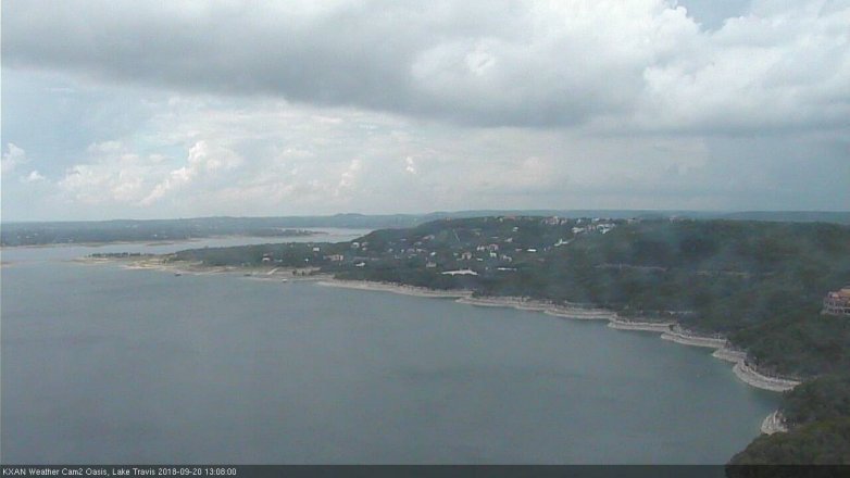 Lake Travis webcam, September 20, 2018 12:10 PM CT
