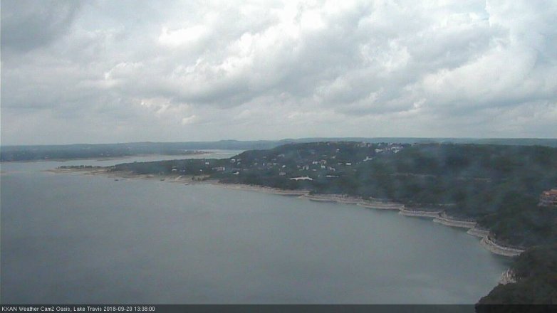 Lake Travis webcam, September 20, 2018 12:40 PM CT