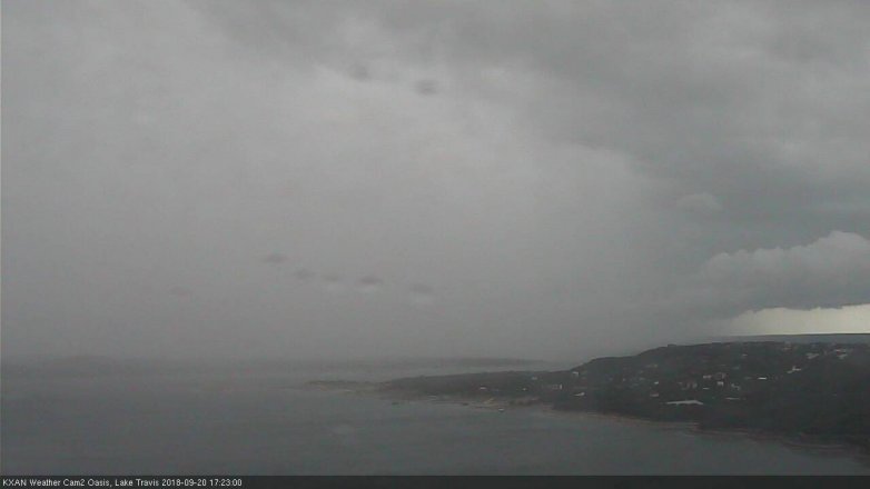 Lake Travis webcam, September 20, 2018 4:25 PM CT