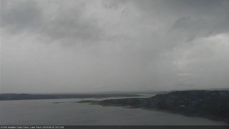 Lake Travis webcam, September 20, 2018 5:15 PM CT