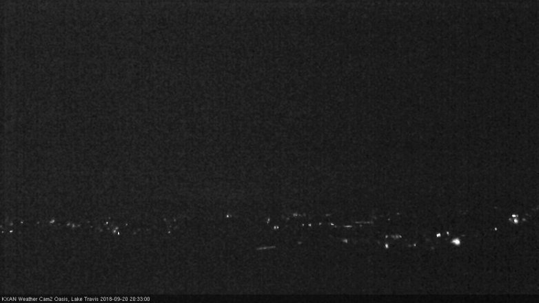 Lake Travis webcam, September 20, 2018 7:35 PM CT
