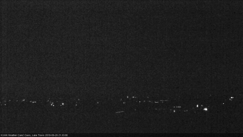 Lake Travis webcam, September 20, 2018 8:35 PM CT