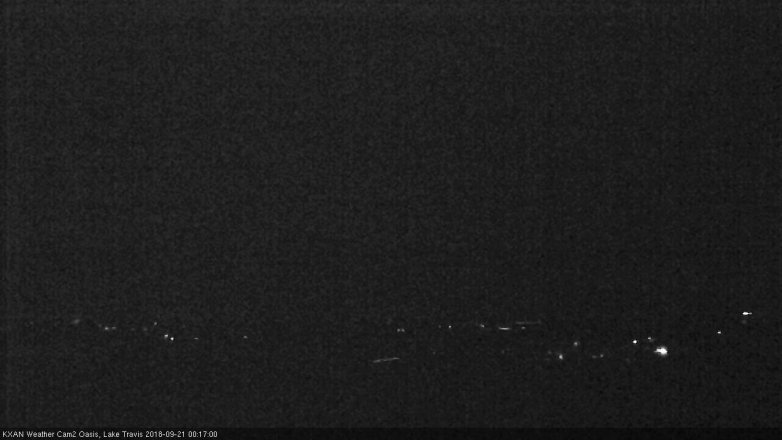 Lake Travis webcam, September 20, 2018 11:20 PM CT