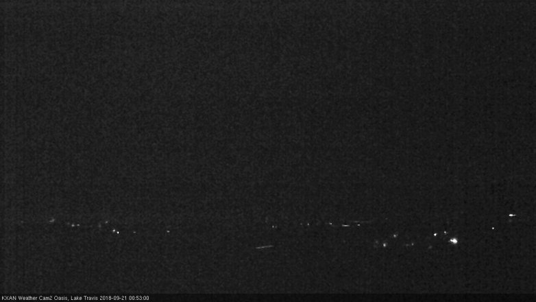 Lake Travis webcam, September 20, 2018 11:55 PM CT