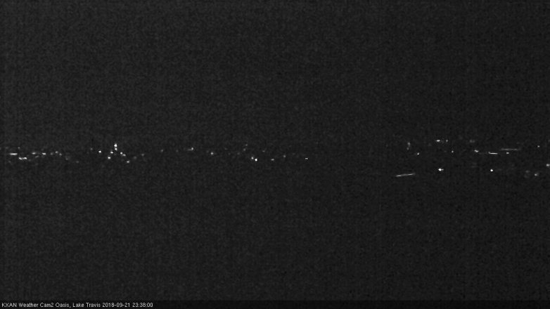 Lake Travis webcam, September 21, 2018 10:40 PM CT
