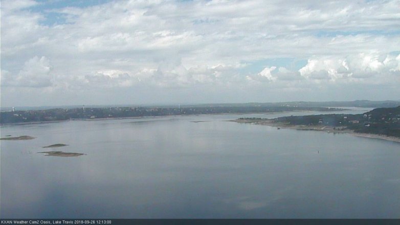 Lake Travis webcam, September 26, 2018 11:15 AM CT