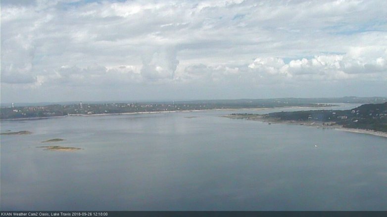 Lake Travis webcam, September 26, 2018 11:20 AM CT