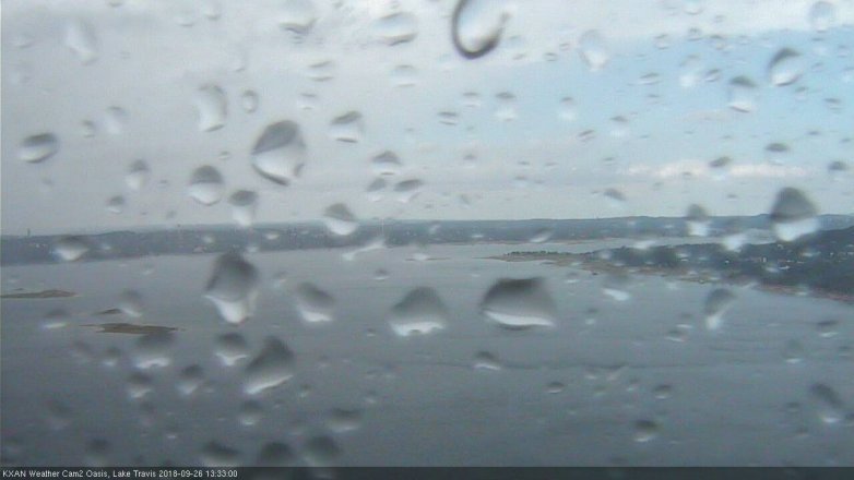 Lake Travis webcam, September 26, 2018 12:35 PM CT