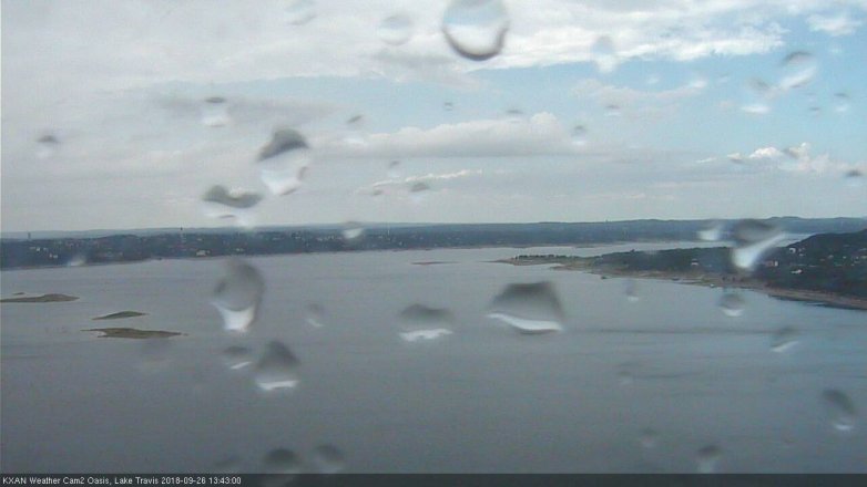 Lake Travis webcam, September 26, 2018 12:45 PM CT
