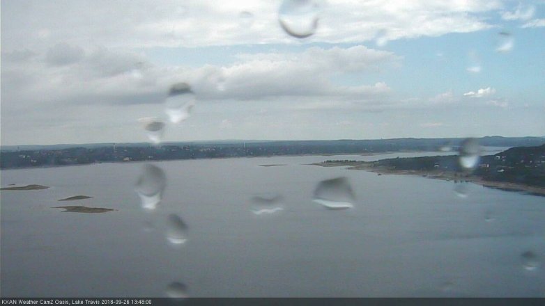 Lake Travis webcam, September 26, 2018 12:50 PM CT