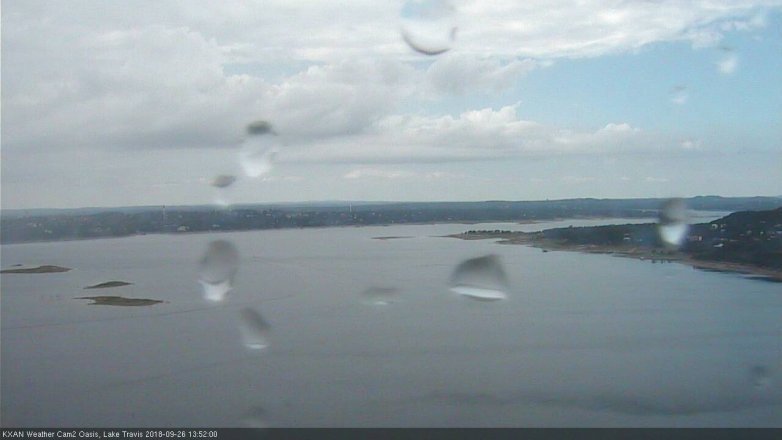 Lake Travis webcam, September 26, 2018 12:55 PM CT