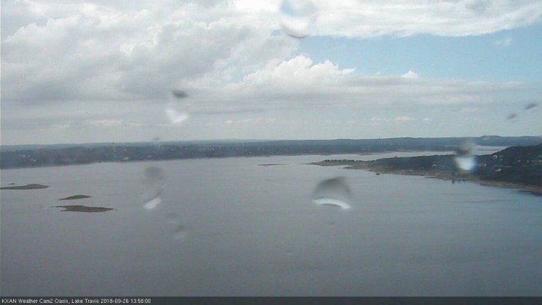 Lake Travis webcam, September 26, 2018 1:00 PM CT