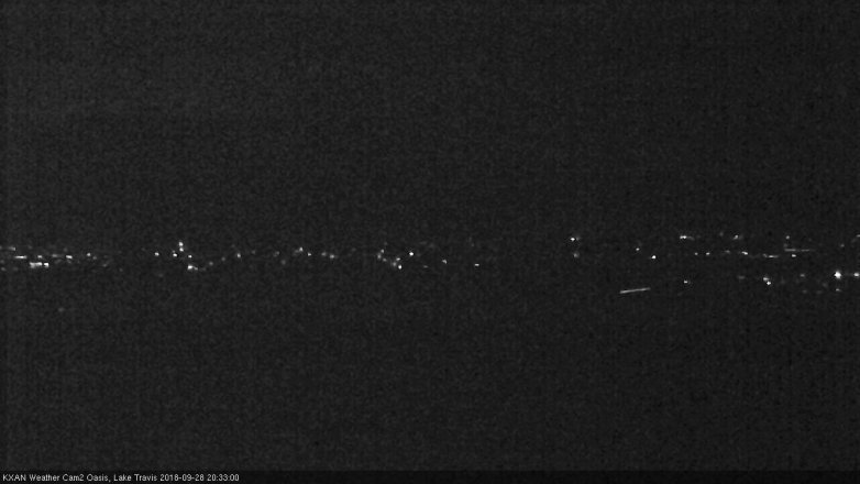 Lake Travis webcam, September 28, 2018 7:35 PM CT
