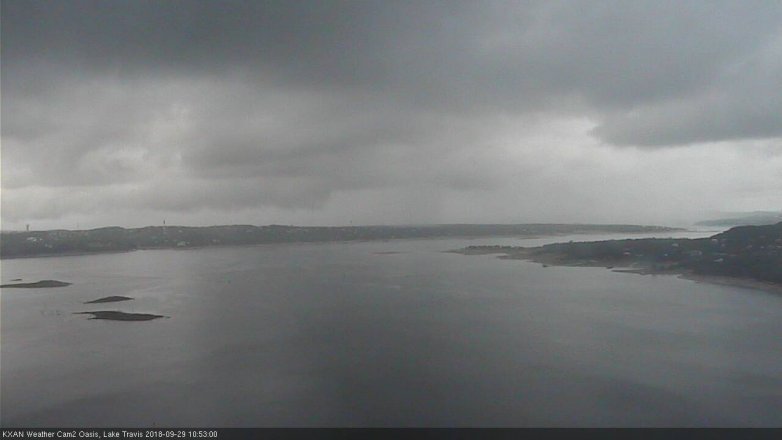 Lake Travis webcam, September 29, 2018 9:55 AM CT