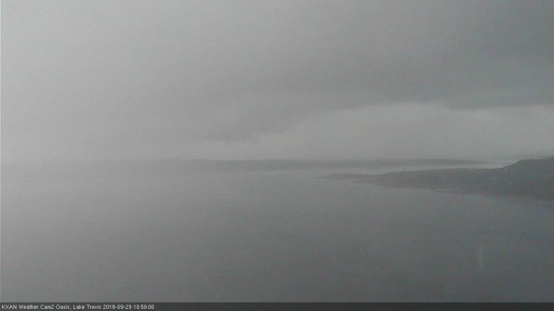 Lake Travis webcam, September 29, 2018 10:00 AM CT