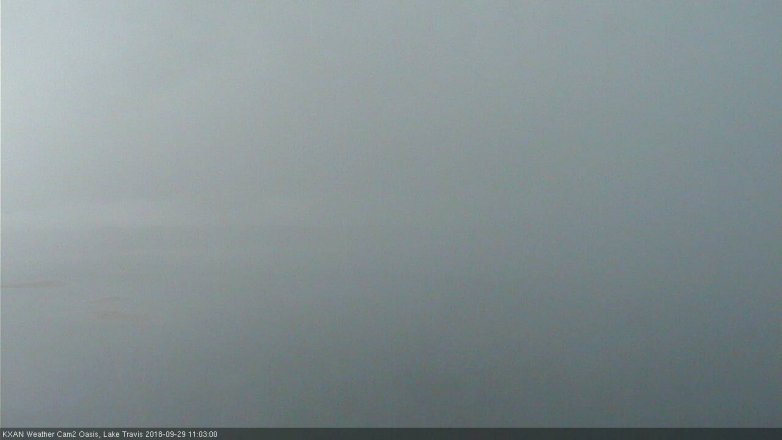 Lake Travis webcam, September 29, 2018 10:05 AM CT
