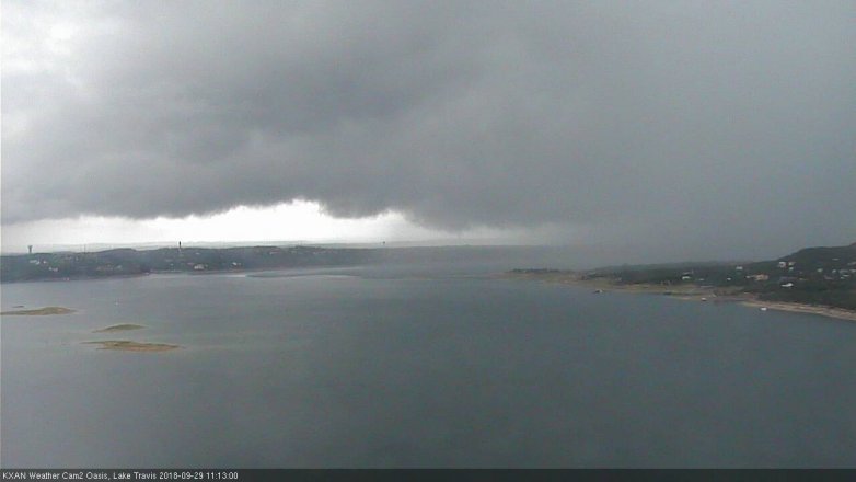 Lake Travis webcam, September 29, 2018 10:15 AM CT