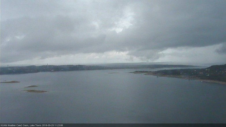 Lake Travis webcam, September 29, 2018 10:25 AM CT